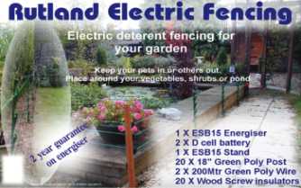 GARDEN FENCES TO KEEP WILDLIFE ON THE OUTSIDE LOOKING IN